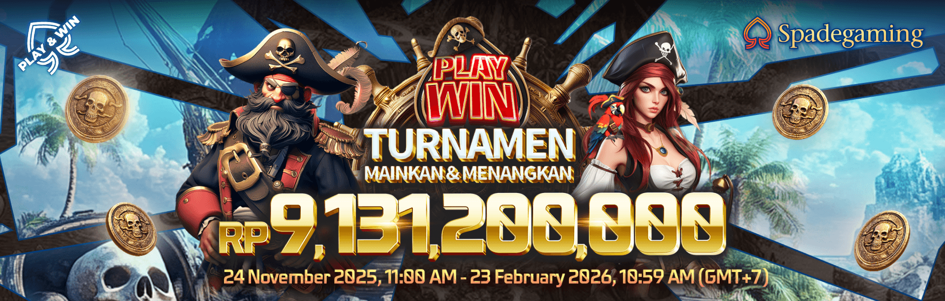 INDOSPORT99 - Spadegaming Play and Win Tournament Slot Maxwin