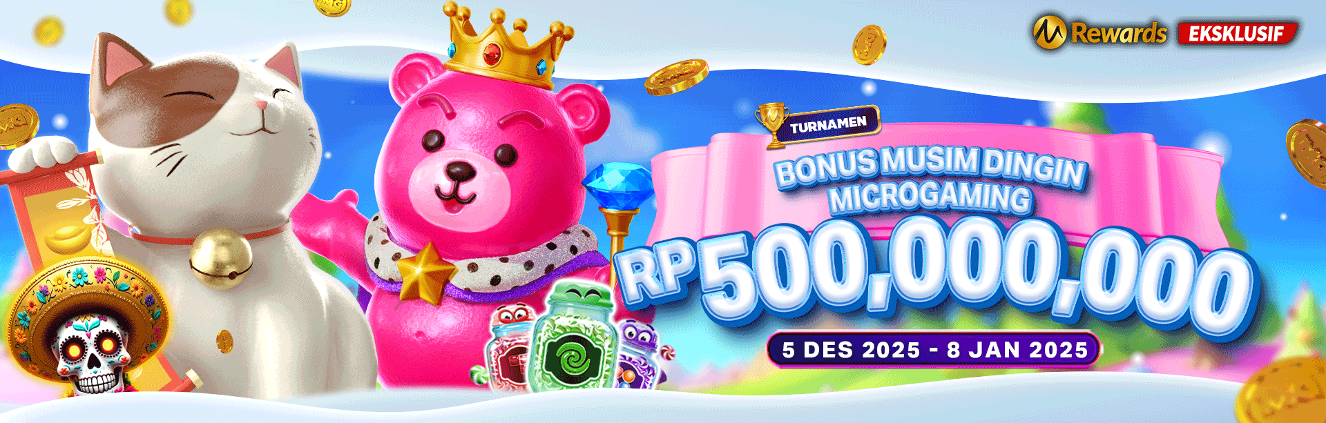 INDOSPORT99 - Microgaming Bonus Musim Dingin Turnamen Slot