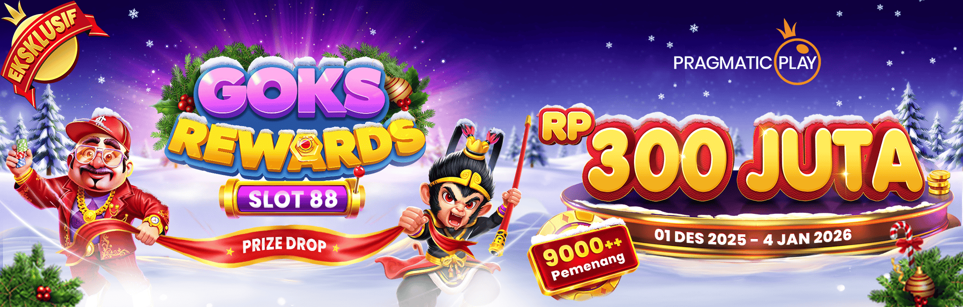 INDOSPORT99 - Slot88 x Pragmatic Goks Rewards Prize Drops