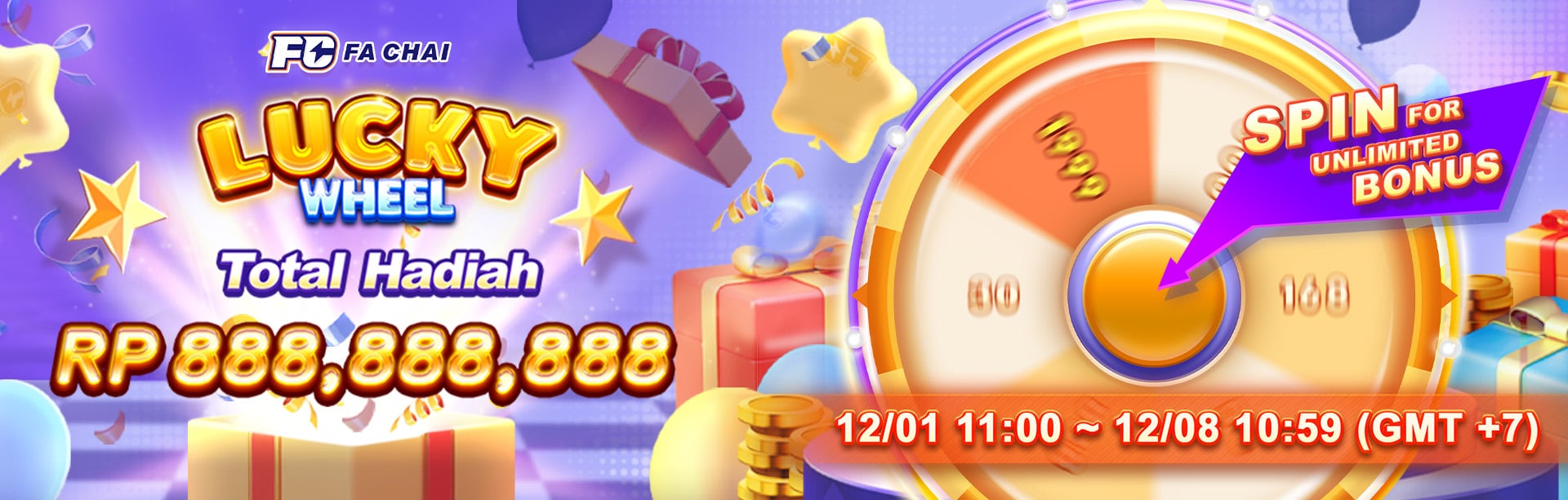 INDOSPORT99 - Fa Chai Lucky Wheel Event Slot Online