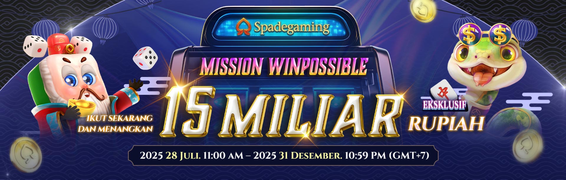 INDOSPORT99 - Spadegaming Mission Winpossible Slot Maxwin