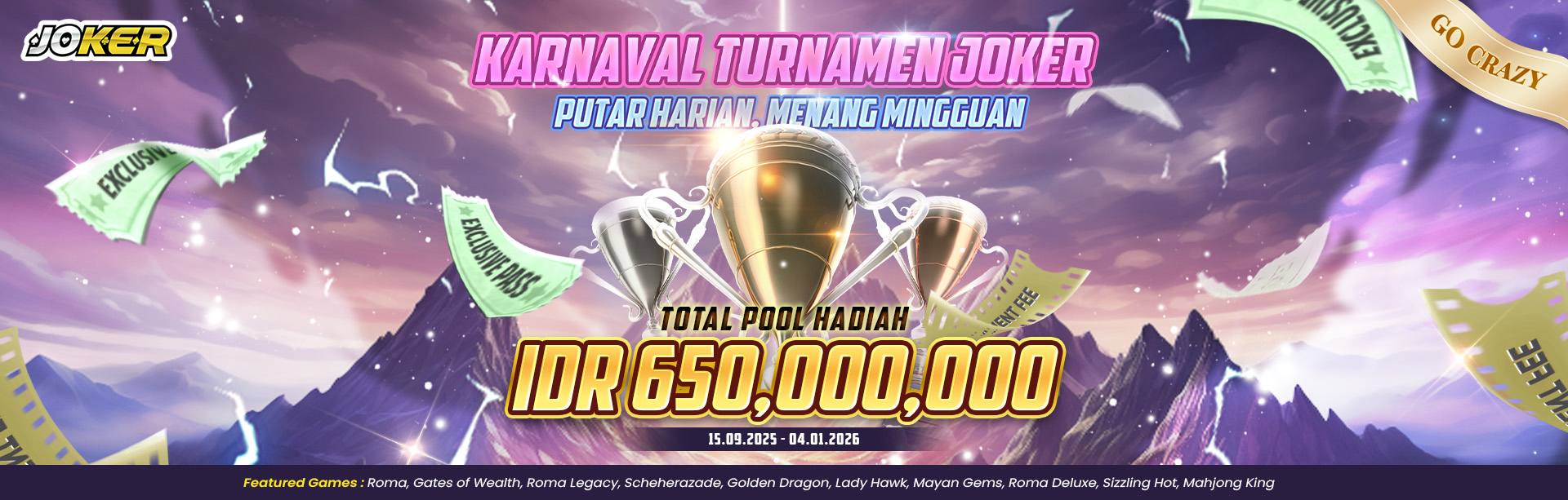 INDOSPORT99 - Joker Karnaval Turnamen Slot Gacor